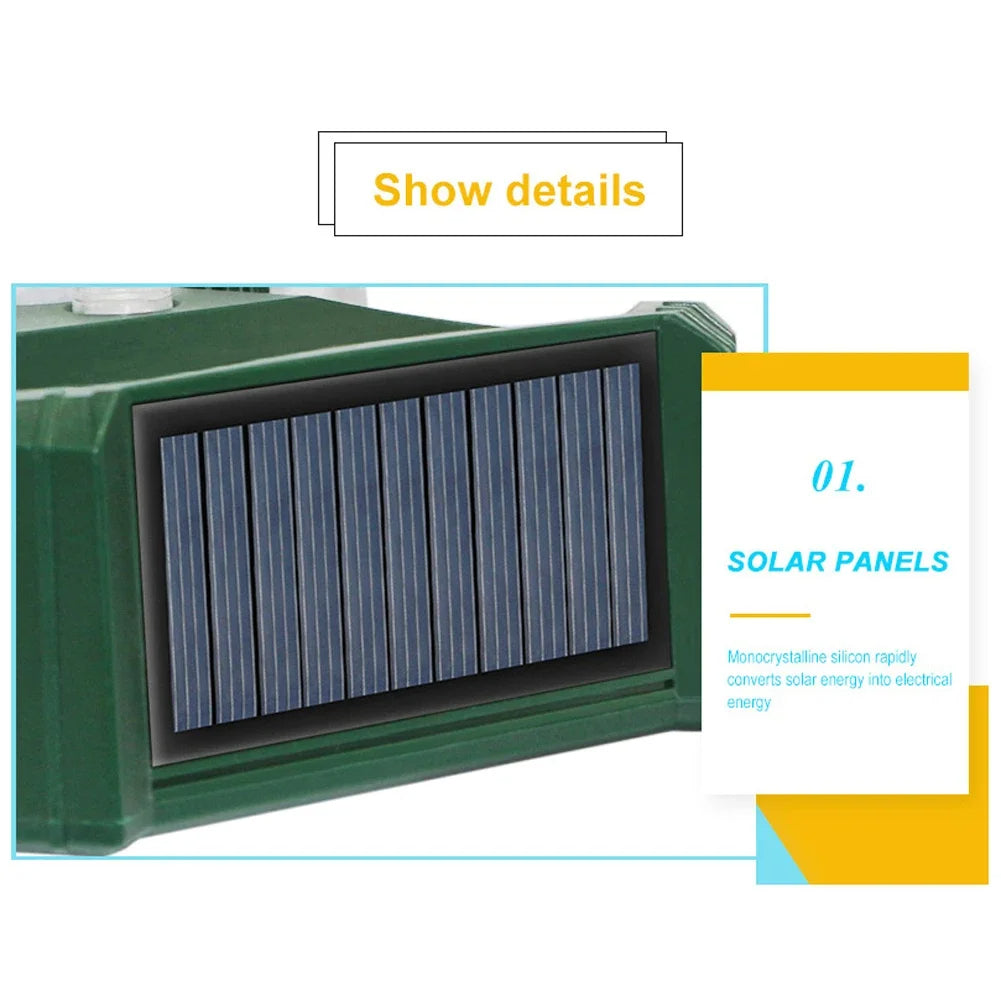 Solar-Powered Ultrasonic Animal Deterrent to Repel Birds, Rodents & Unwanted Cats From Your Garden 17