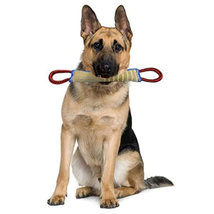 Double-Handle Jute Dog Bite Pillow for Dog Training 2