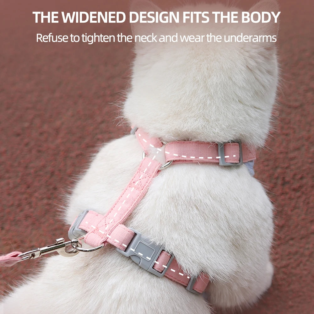 Comfort Kitty Cat Harness & Leash Set 6
