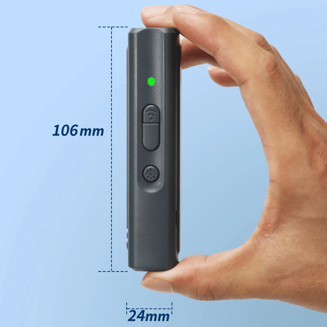 Slimline Ultrasonic Dog Bark Controller with Light & Buzzer | USB Rechargeable 9