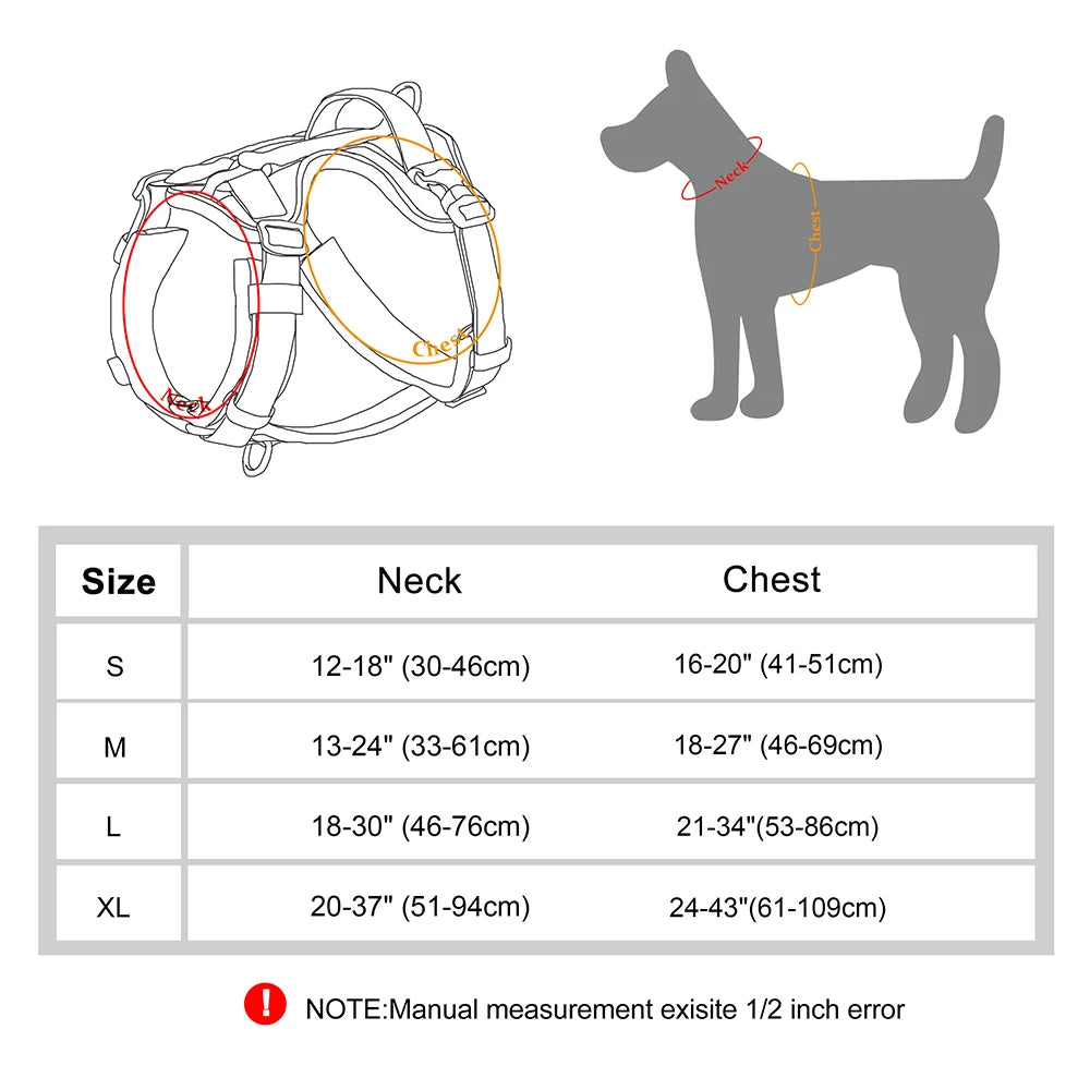 Reflective Dog Harness with Strong Handle for Safety & Comfort 10