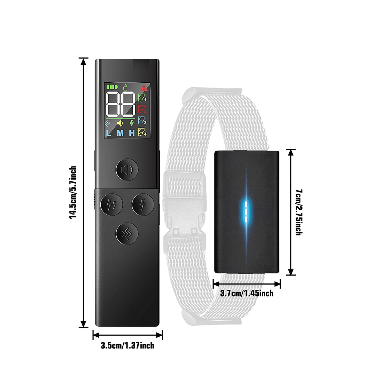 Smart 500m Dog Training Collar & Remote | Humane & Safe  7