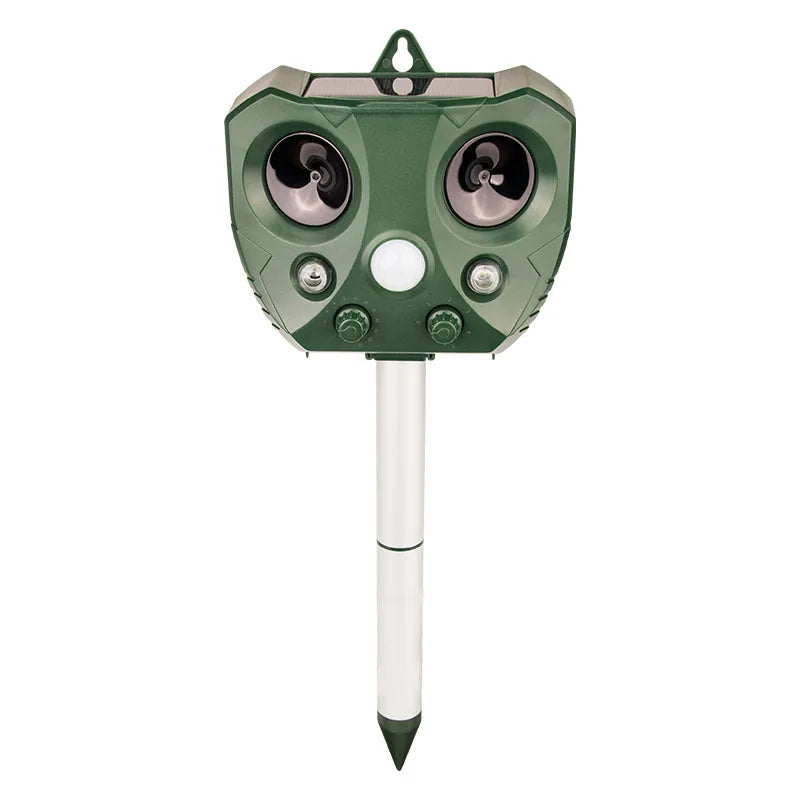 Solar Ultrasonic Animal Repeller for Gardens | Safe Motion-Activated Pest Deterrent for Rodents, Birds, Foxes & Cats 2