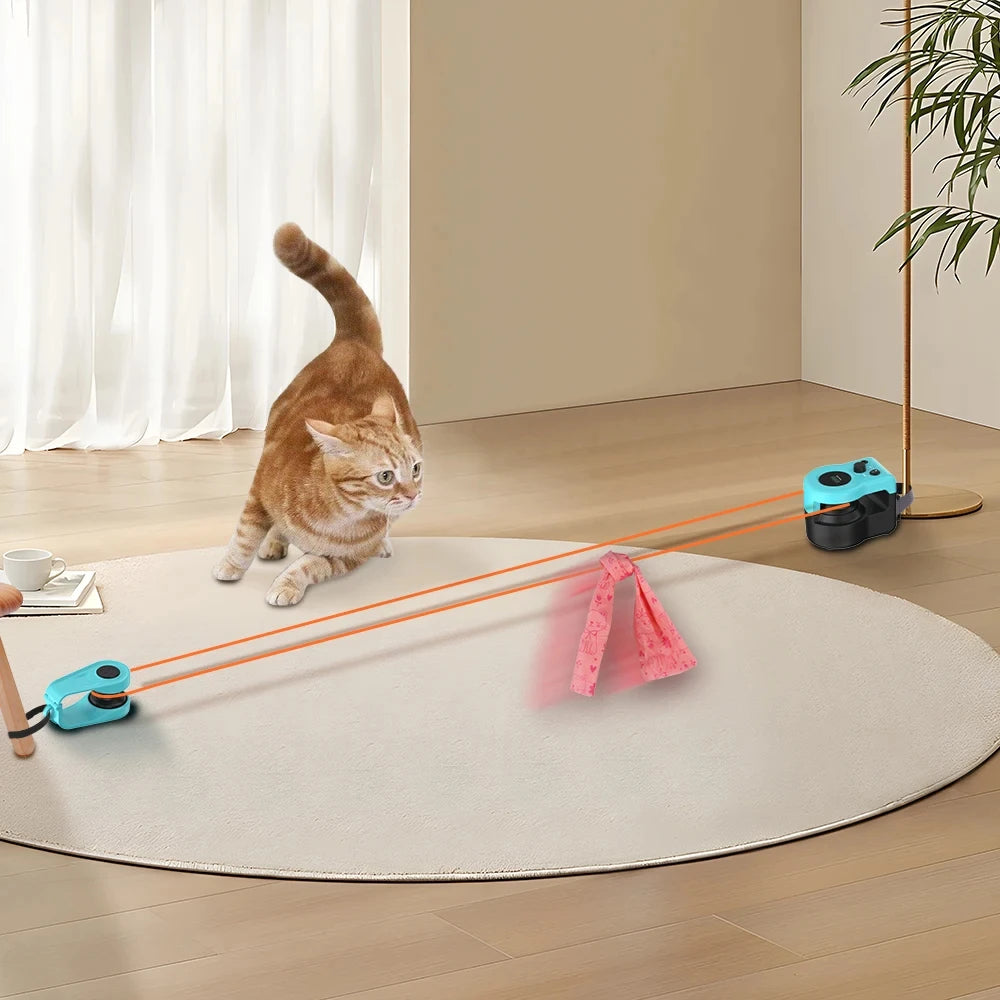 Interactive Cat Hunting Toy | Motion-Based Exercise Game for Indoor Cats