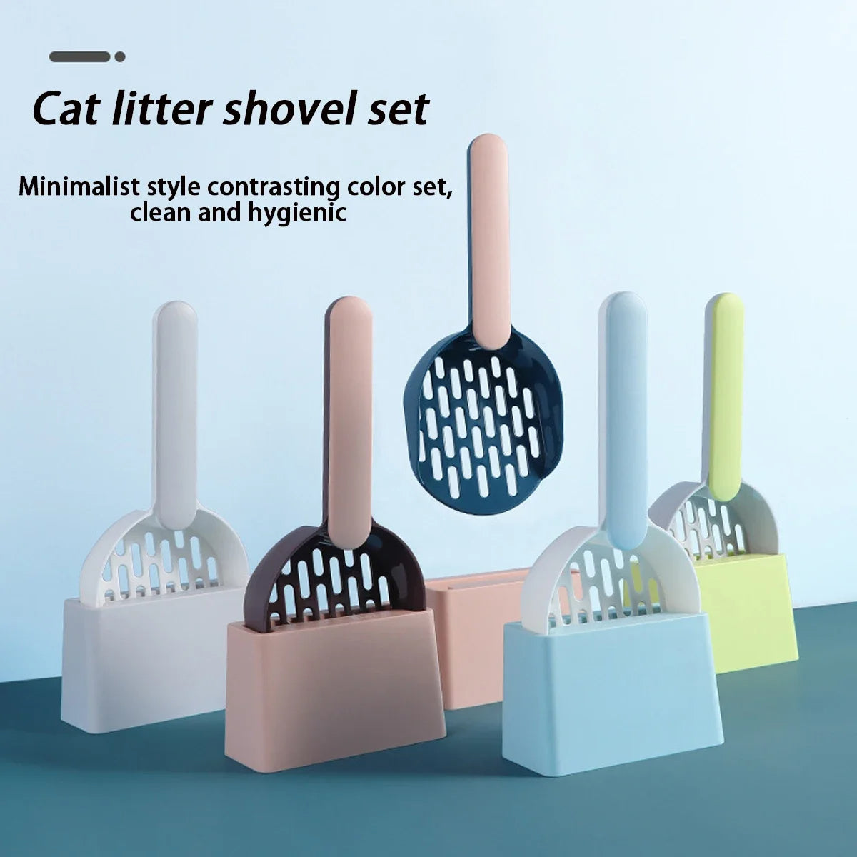 Aesthetic Cat Littler Scoop & Holder