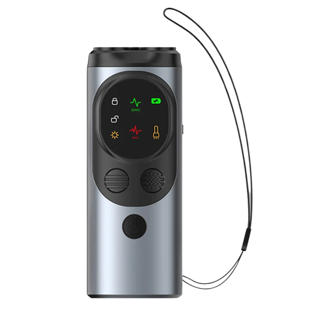 Handheld Ultrasonic Anti-Bark Dog Training Repeller with LED Light 4