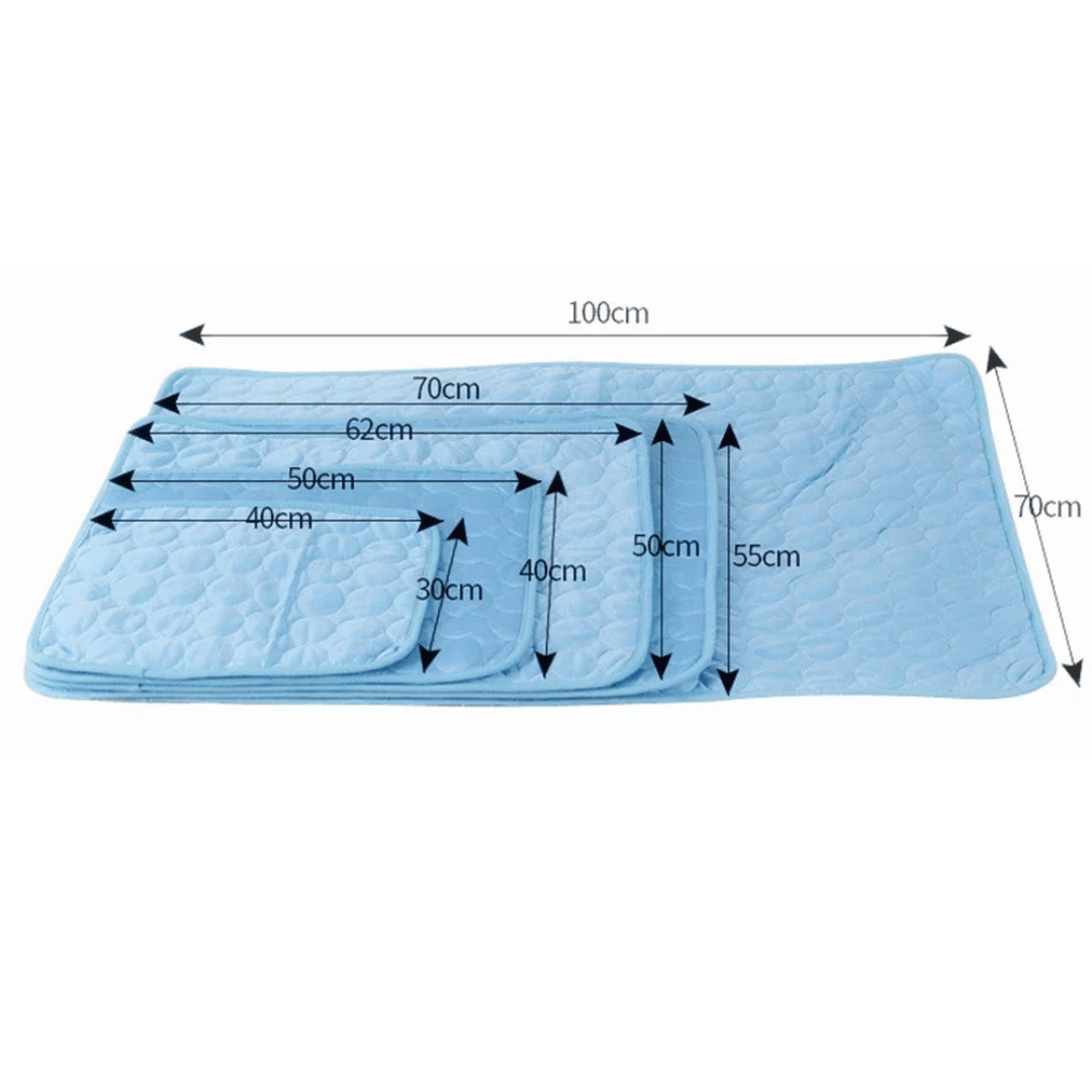 Ice Silk Pet Cooling Mat for Dogs & Cats