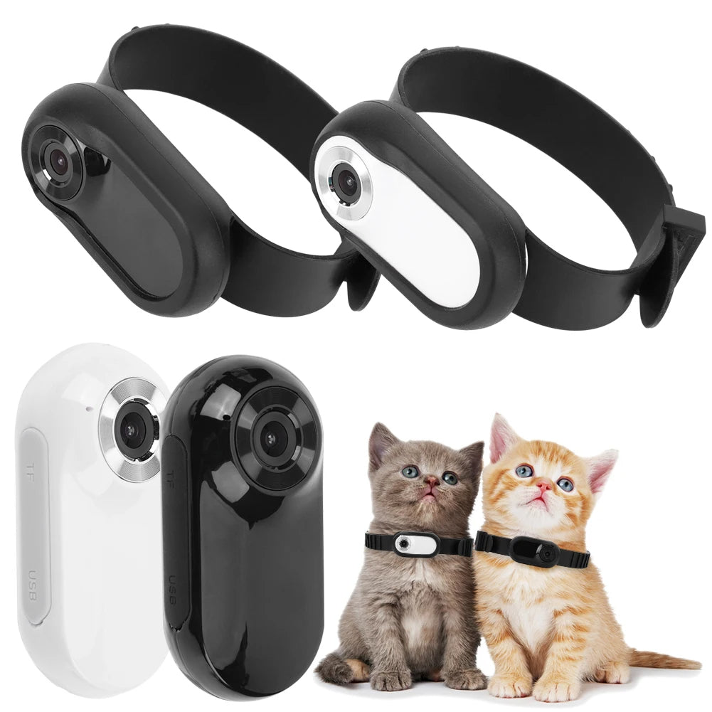 Adventure View HD 1080P Pet Collar Camera | 160° Wide-Angle Recording for Cats & Dogs 2