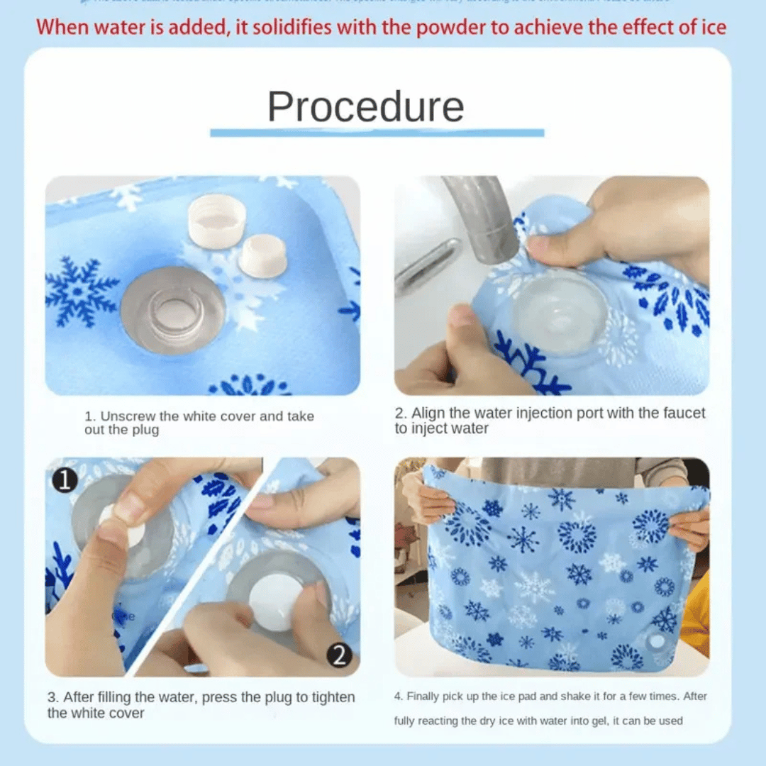 Water-Filled Dog Cooling Mat with Gel Technology 6