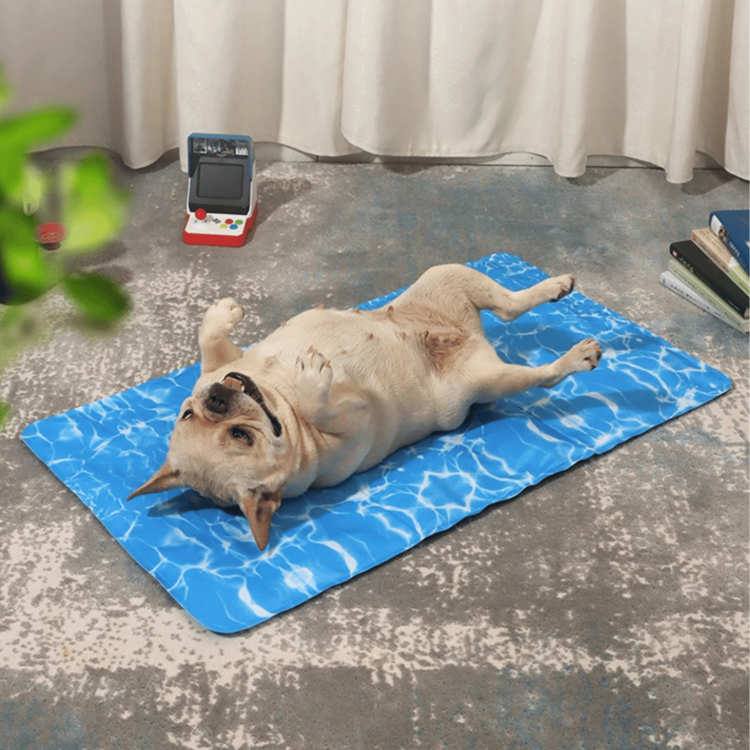 Gel-Filled Dog Cooling Mat | Water-Resistant PVC Pet Cool Pad 4