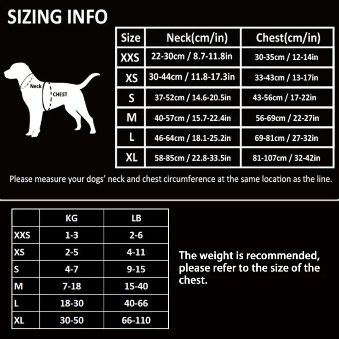 Lightweight & Waterproof Tactical Dog Harness 18