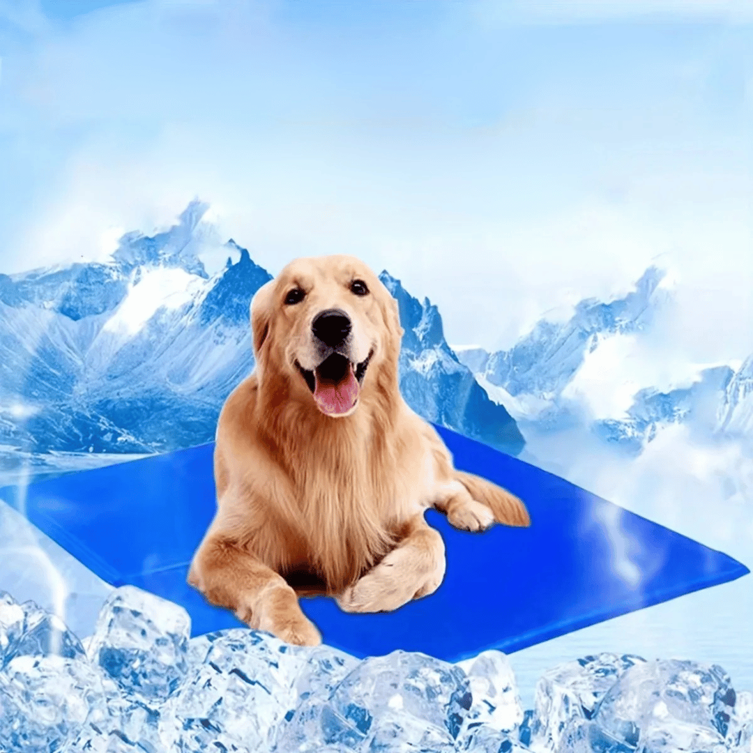 Self-Cooling Dog Cooling Mat | Moisture-Resistant & Foldable for Travel