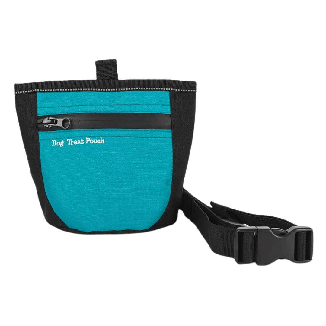 Hands-Free Dog Treat Training Pouch with Adjustable Waist Strap & Zip Pocket 9