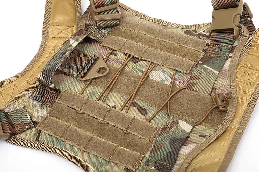 Large Dog Military-Style Dog Harness with Collar, Leash & Pouch Set | Tactical Dog Training Vest 13