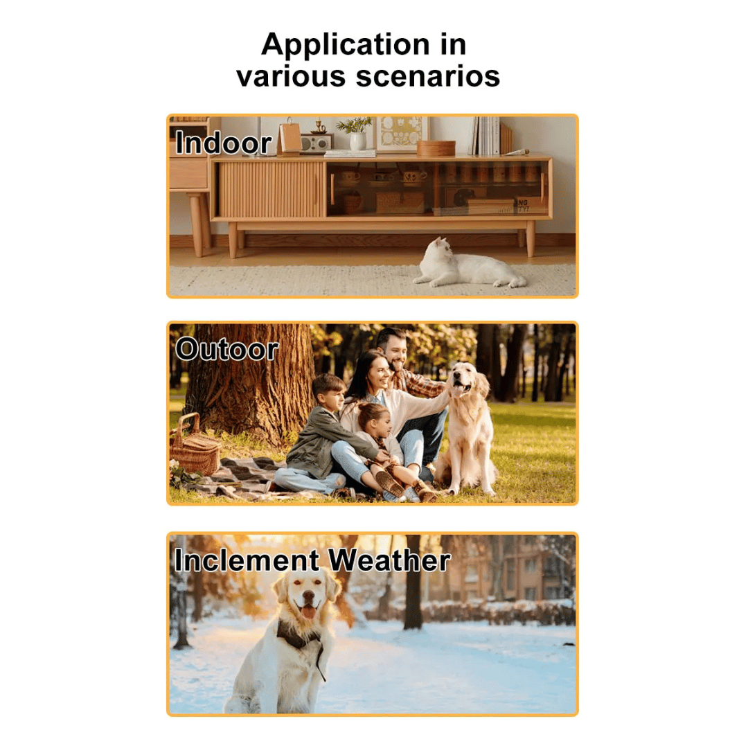 Pet Collar Camera with 160° Wide-Angle Lens | Full HD 1080P Video for Dogs & Cats 14