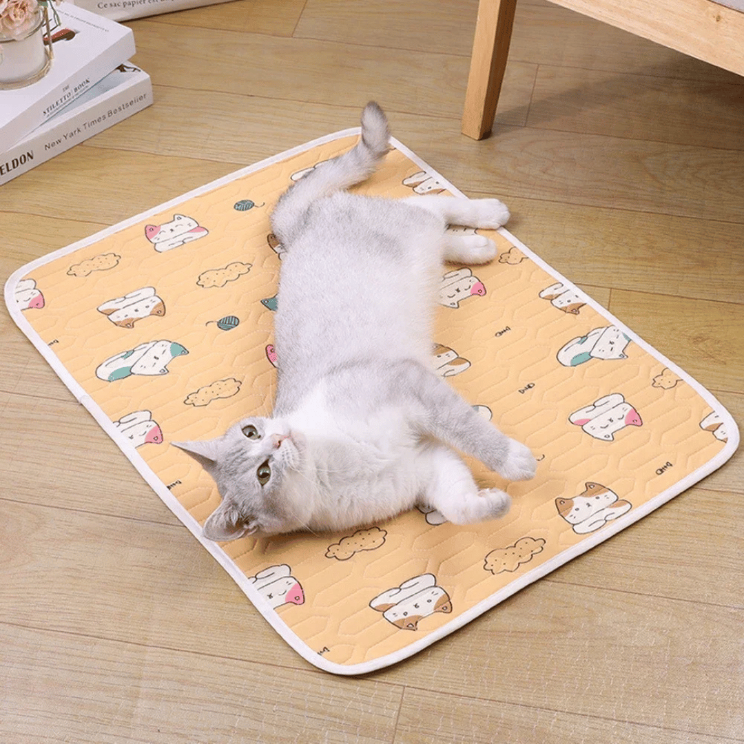 Breathable Ice Silk Pet Cooling Mat for Dogs & Cats 7