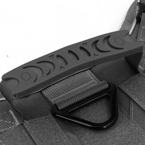 Sturdy Dog Harness with Reflective Piping & Metal Buckles | Tactical Dog Training Vest