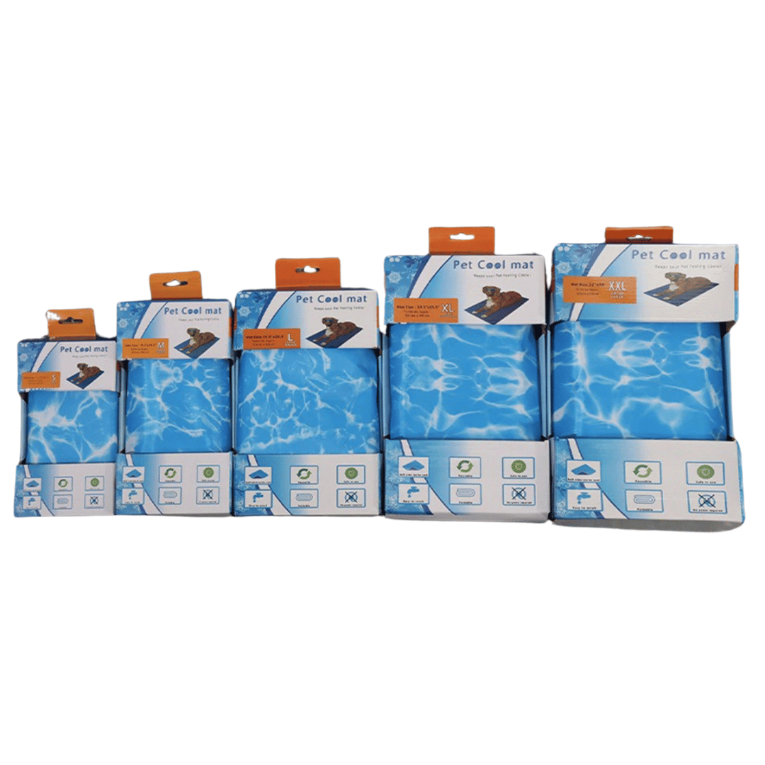 Gel-Filled Dog Cooling Mat | Water-Resistant PVC Pet Cool Pad 12