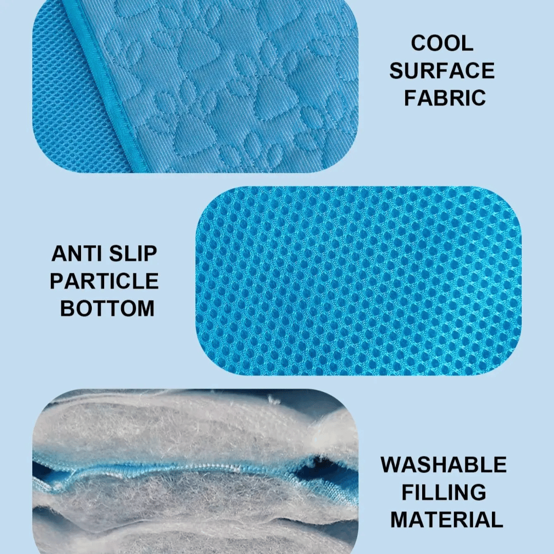 Soft & Breathable Dog Cooling Mat | Washable 7