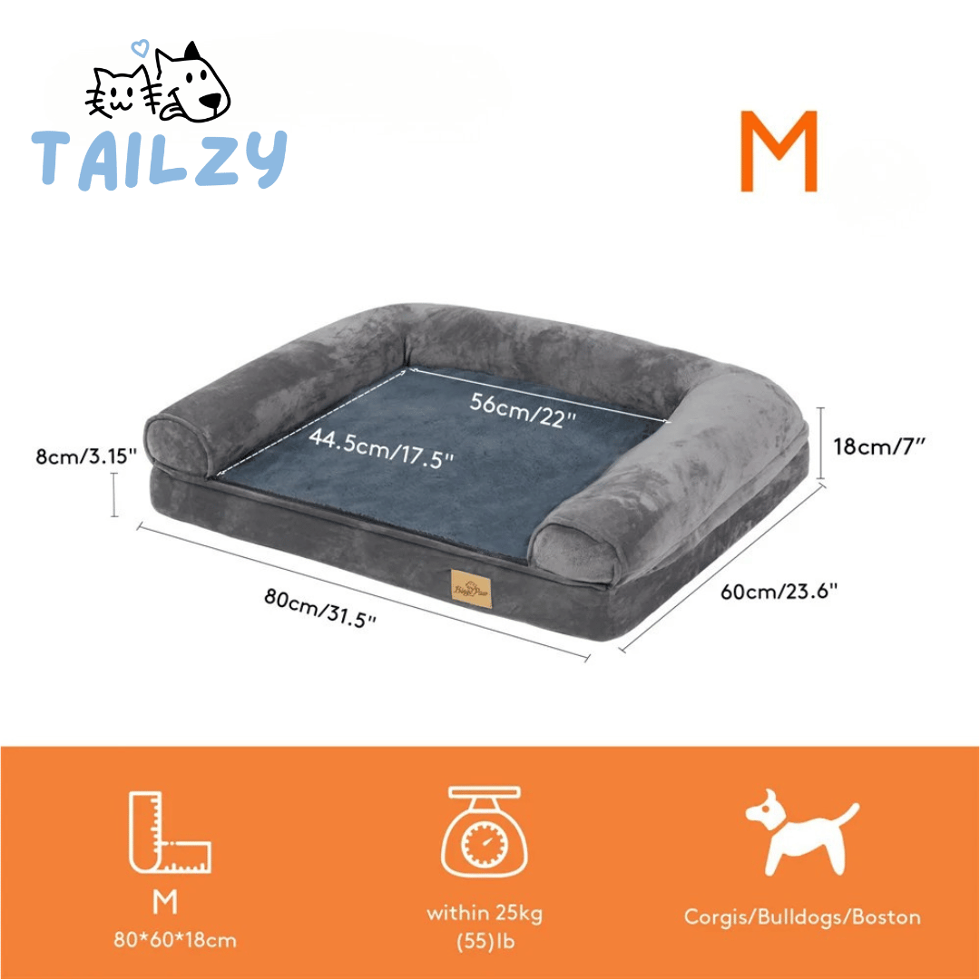XL Orthopedic Dog Bed Memory Foam Mattress for Large Dogs