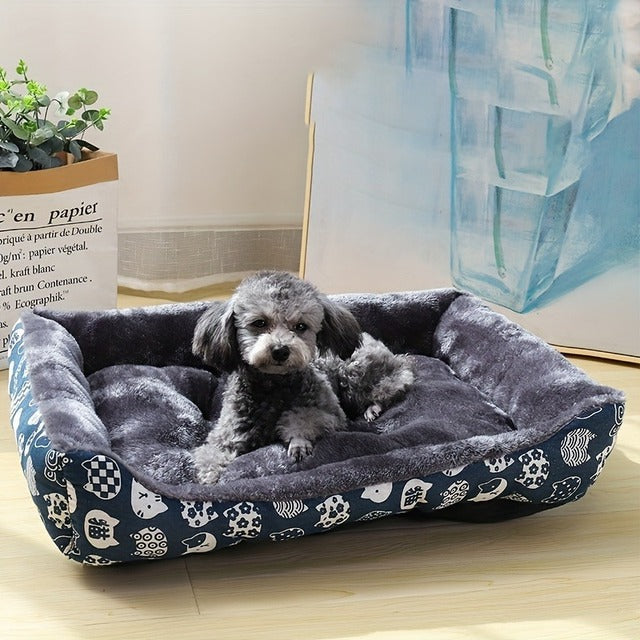 Cosy-Plush-Dog-Bed-Nest-6