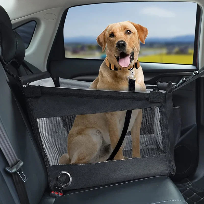 Easy-to-Install-Dog-Car-Basket-for-Small-to-Medium-Dogs-4