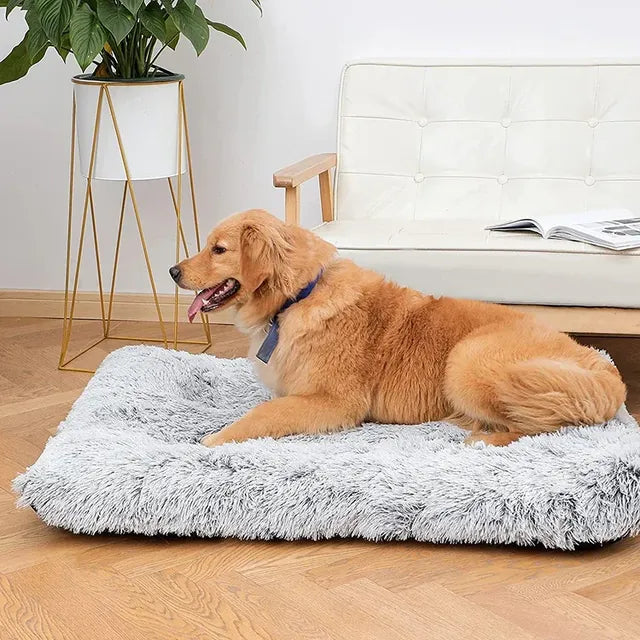Plush-Calming-Dog-Bed-Cushion-with-Washable-Cover-8