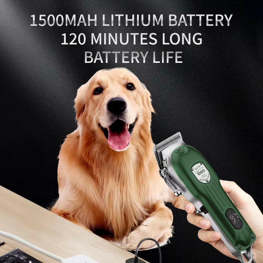 Professional Dog Grooming Kit with Clippers, Scissors & Accessories for Home Use 8