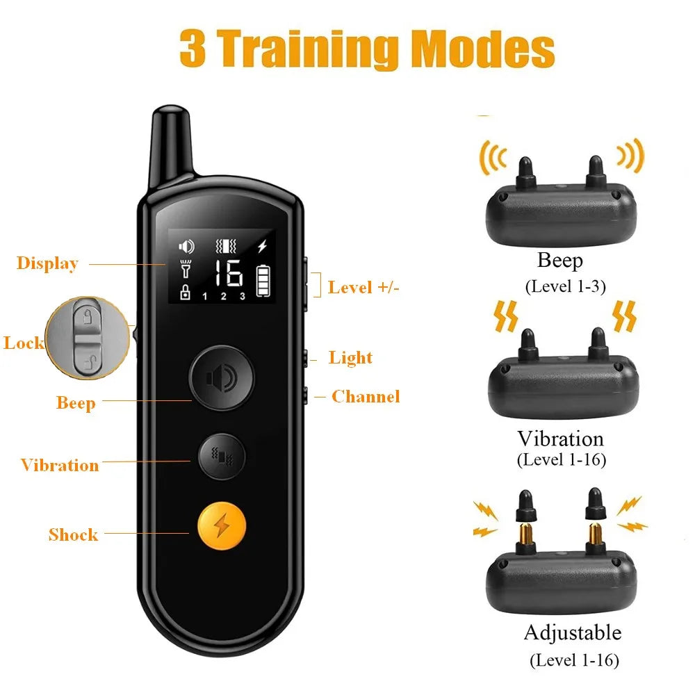600m Remote Controlled Dog Training Collar 5