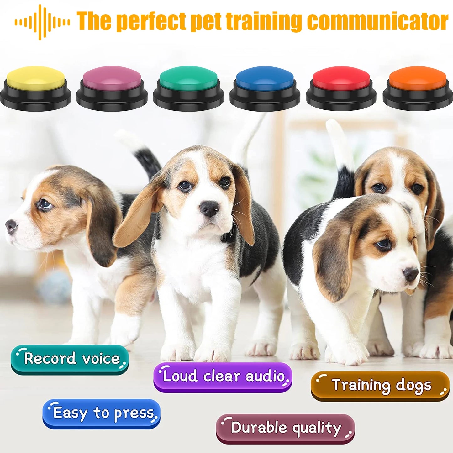 Dog Talking Buttons 4