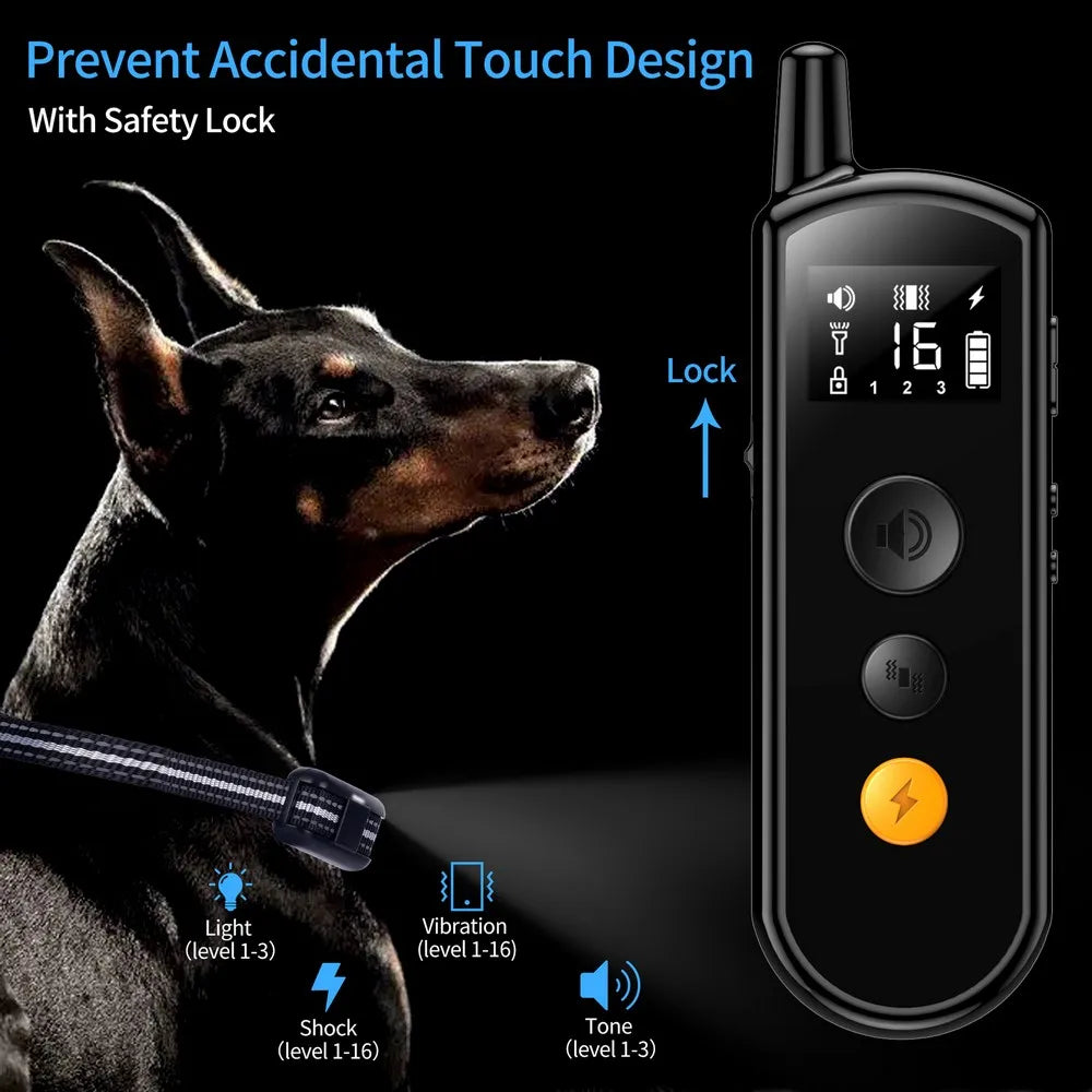 600m Remote Controlled Dog Training Collar 4