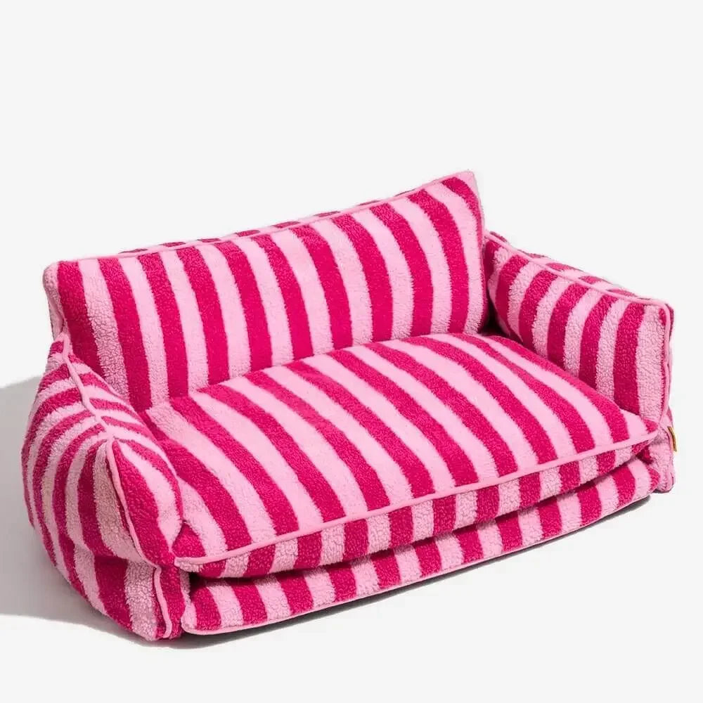 Variant image for Warm Plush Cat Bed Sofa for Small to Medium Pets – Cozy and Comfortable Winter Nest, Easy to Clean-1