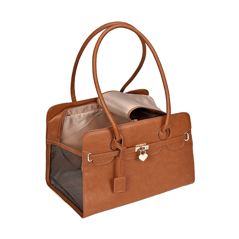 Stylish-Faux-Leather-Dog-Handbag-13