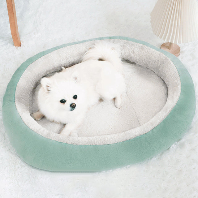 Velvet-Smooth-Plush-Fleece-Dog-Bed-2