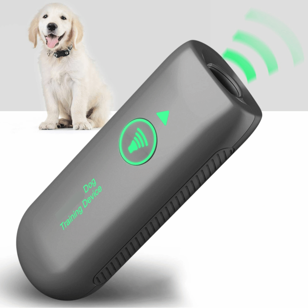 Compact Handheld Ultrasonic Dog Bark Controller with 10m Range | USB-C Rechargeable 2