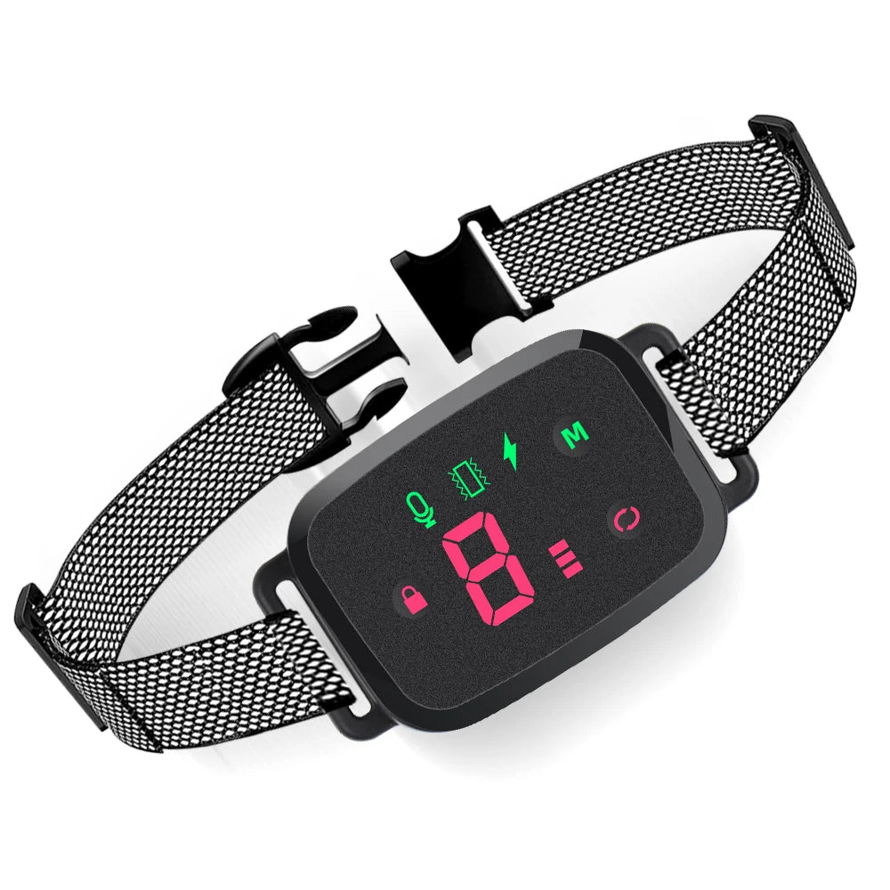 Automatic Anti-Bark Collar for Dog Training with Waterproof Digital Display 1