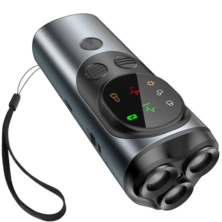 Handheld Ultrasonic Anti-Bark Dog Training Repeller with LED Light 1