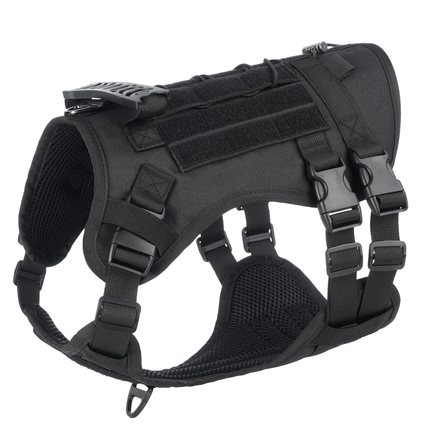 Reinforced Military-Style Dog Harness for Larger Breeds with Handle | Tactical Dog Training Vest 3