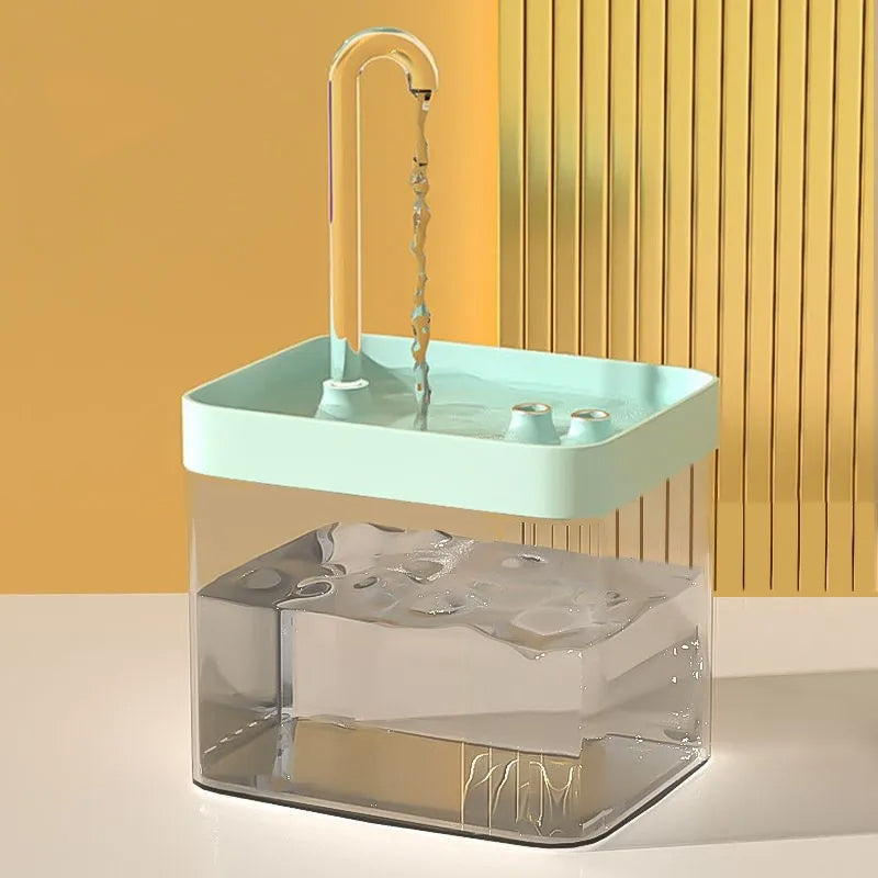 1.5L Automatic Cat Water Fountain & Filter | USB Rechargeable