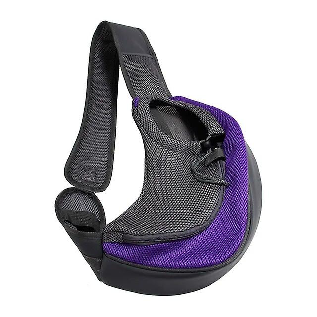 Dog Sling Bag for Small Dogs Purple