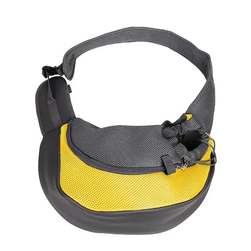 Dog Sling Bag for Small Dogs Yellow