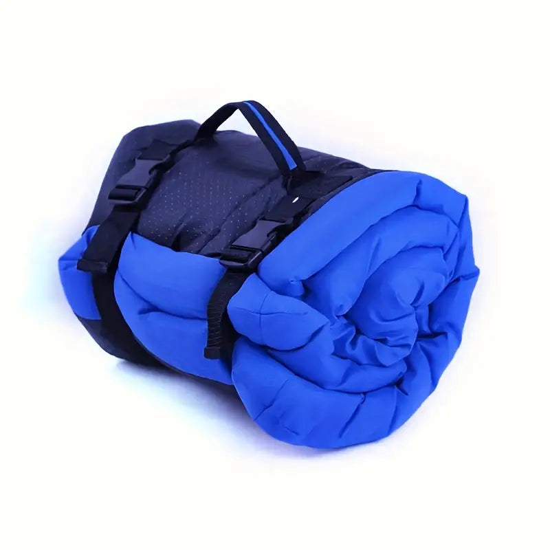 Easy-Carry Foldable and Waterproof Dog Travel Bed Blue