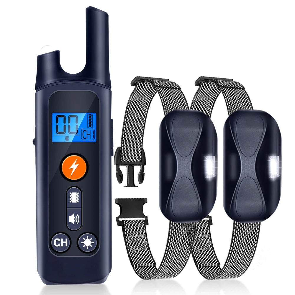 1000m Remote Controlled Dog Training Collar | 3-Modes & Waterproof