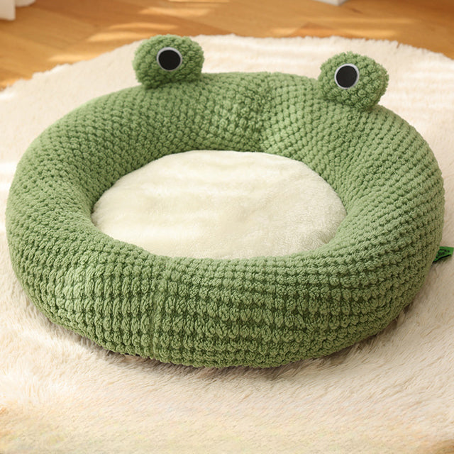 frog-cat-bed-open-nest-2