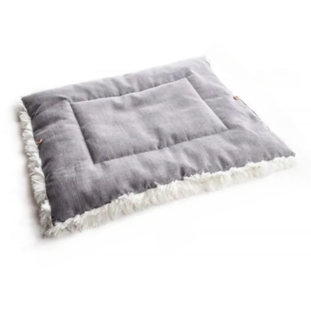 Furry Plush Foldable Cat Sleeping Nest & Mat 6