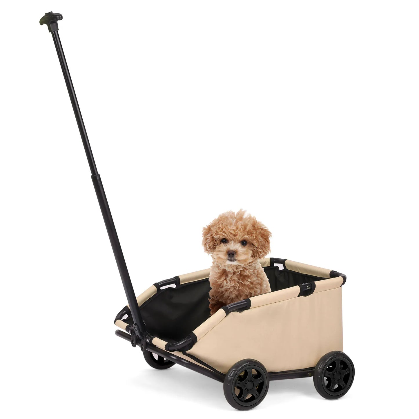360° Rotating Pet Trolley for Small Dogs & Cats 5
