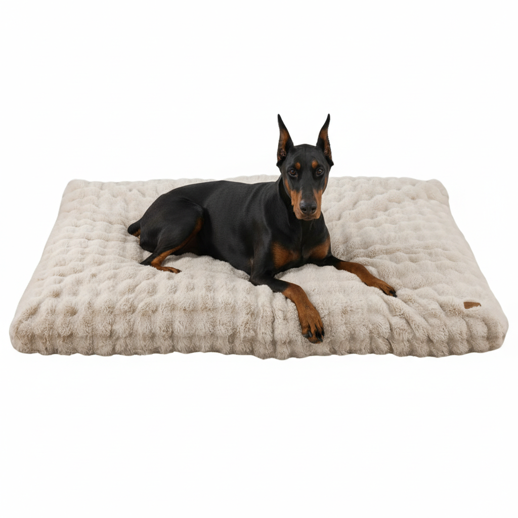 Cloud Comfort Giant & XXL Dog Bed Pillow with Ultra Soft Plush & Washable Cover