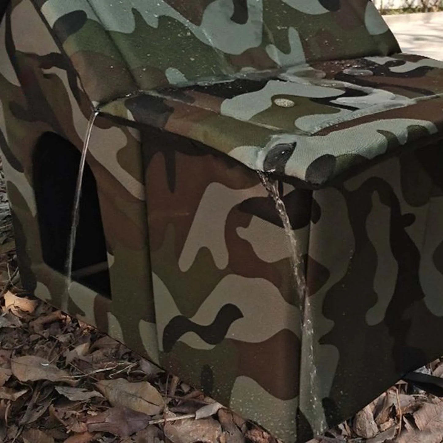 Meow Manor Waterproof Outdoor Cat House 4