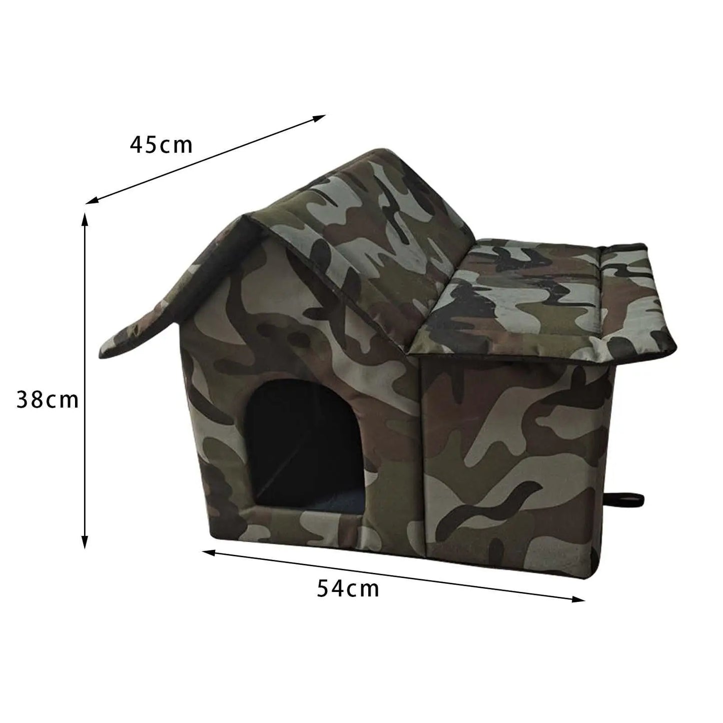 Meow Manor Waterproof Outdoor Cat House 5