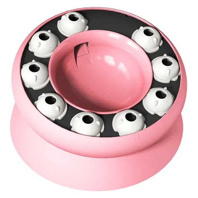 Multifunctional Slow Feeder Cat Puzzle Toy for Healthy Eating & Weight Loss